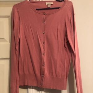 Coral/blush pink thin sweater